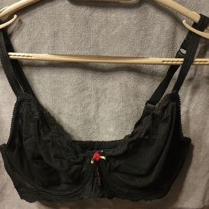Fredericks of Hollywood Sheer Vintage Bra